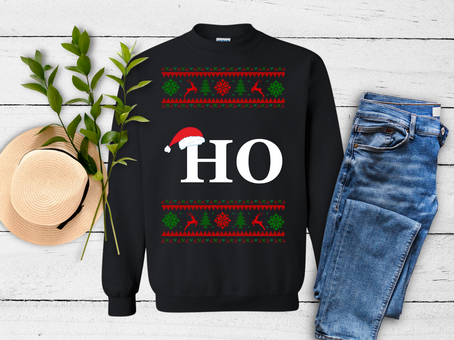 Christmas Sweater "Ho"